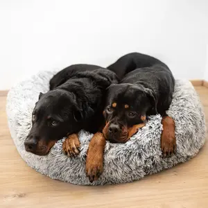 Komfortowe legowisko dla psa w kształcie pączka Nobby Pet Nuru image-1