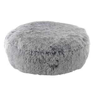 61767-coussin-pour-chien-confort-rond-nobby-pet-nuru-grise-80x18-cm