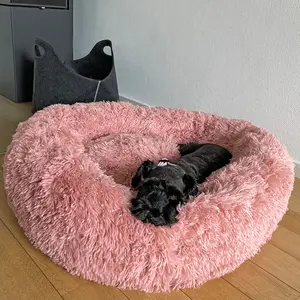 Κλασικό φιλόξενο κρεβάτι donut για σκύλους Nobby Pet Esla image-1