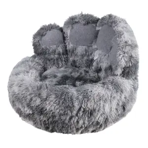 Στρογγυλό μπολ άνεσης για σκύλο Nobby Pet Paw image-1
