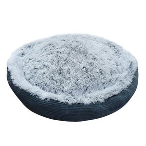 61955-classic-comfort-round-dog-cushion-nobby-pet-seda-gray-100-cm