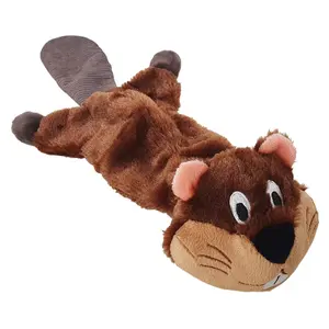 Dog plush - flat beaver Nobby Pet image-0