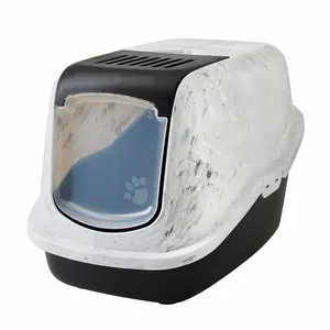 Λεκάνη ακαθαρσιών για γάτα Nobby Pet Nestor Marble image-0