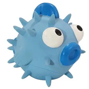 Jouets pour chien poisson globe en latex Nobby Pet image-0
