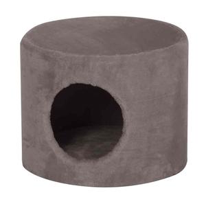 63160-93-shelter-for-round-cat-tree-nobby-pet-de-luxe-warm-gray-38x30-cm
