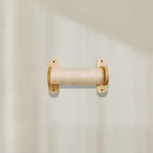 Muur krabpaal in sisal voor katten Nobby Pet So image-1