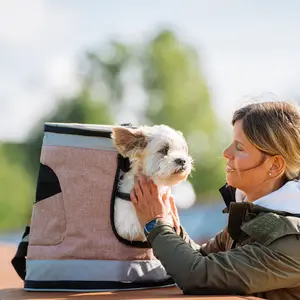 Dog carrier backpack Nobby Pet Plata image-1