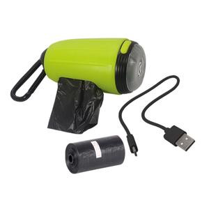 67368-dog-poop-bag-dispensers-nobby-pet-tidyup-blinky-green-black-one-size