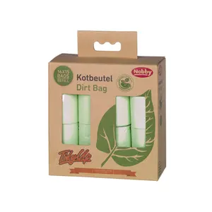 Paquete de 16 bolsas biodegradables para cacas de perro Nobby Pet TidyUp image-0