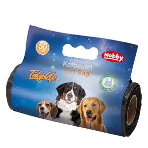 Rollos de 15 bolsas para cacas de perro con asa Nobby Pet TidyUp image-2