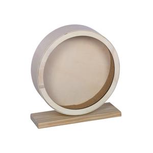 67597-roue-pour-rongeurs-en-bois-nobby-pet-woodland-cork-beig-29-cm