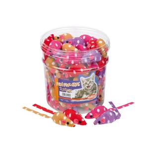 71913-set-of-72-furry-fabric-cat-toys-for-mice-nobby-pet-fabric-mouse-dotted-7-cm