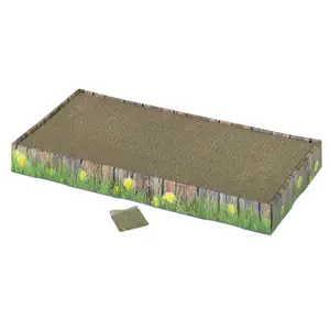 Rascador de cartón grande para gatos Nobby Pet image-0