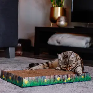 Rascador de cartón grande para gatos Nobby Pet image-1