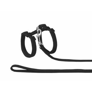 72218-05-nylon-cat-leads-and-harnesses-nobby-pet-black-one-size