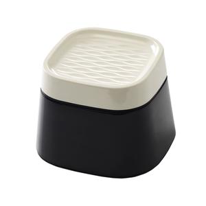 72328-gamelles-pour-chat-nobby-pet-ergo-cube-marron-22x22x16-cm