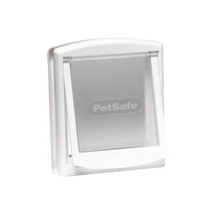 72549-cat-flap-nobby-pet-petsafe-white-transparent-45-6x38-6-cm