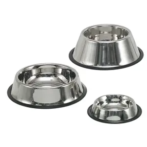 Comederos para perros de acero inoxidable antigoteo Nobby Pet image-0