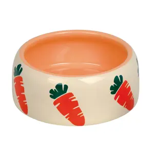 Δοχείο τροφής για τρωκτικά από πορσελάνη Nobby Pet Carrot image-0