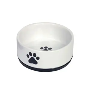 Ceramic dog bowl Nobby Pet Paw image-0