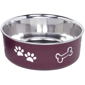 Comederos antideslizantes de acero inoxidable Nobby Pet Fusion image-0