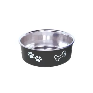 Non-slip stainless steel dog bowls Nobby Pet Fusion image-0