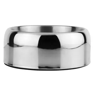 Double-walled stainless steel dog bowl with anti-slip surface Nobby Pet Zarif image-0