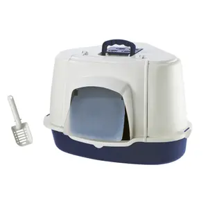Eckige Katzentoilette mit Schaufel Nobby Pet image-0