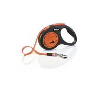 Λουρί σκύλου από ιμάντα Nobby Pet Flexi New Neon image-0