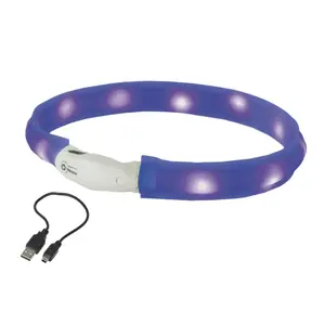 Large luminous led dog collars Nobby Pet Visible