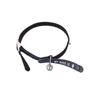 78038-05-cat-collars-nobby-pet-my-boss-is-black-20-30-cm