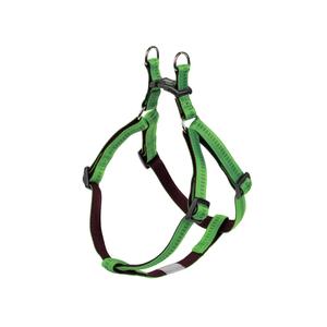 78521-84-dog-harness-nobby-pet-soft-grip-light-green-brown-m-l-50-72-cm