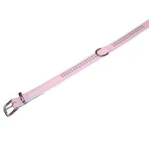 2-rijige hondenhalsband Nobby Pet Crystal image-0