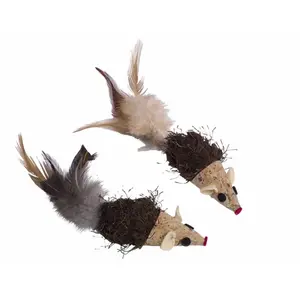 Kattenmuis speelgoed met rammelaar Nobby Pet image-0