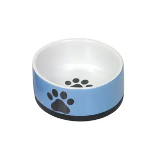 Ceramic dog bowl Nobby Pet Paw image-0