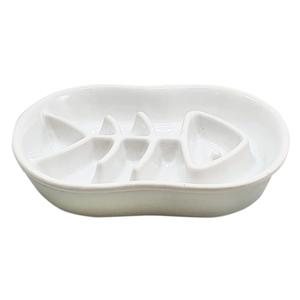 82454-gamelle-anti-glouton-pour-chat-nobby-pet-fish-blanc-0-5-l