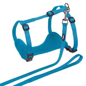 88410-32-cat-harness-and-lead-nobby-pet-mesh-light-blue