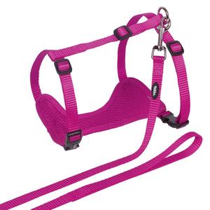 88410-64-cat-harness-and-lead-nobby-pet-mesh-raspberry