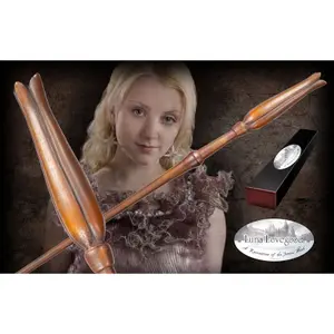 Magic wand Noble Collection Harry Potter Luna Lovegood image-1