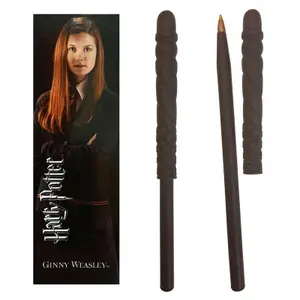 Stylo baguette et marque-page Noble Collection Harry Potter Ginny Weasley