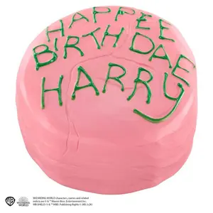 Stress relief figurine Noble Collection Squishy Pufflums Harry Potter Birthday Cake image-0