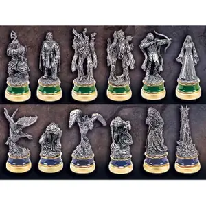 Schaken Noble Collection Le Seigneur Des Anneaux Les Deux Tours image-0