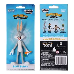 Flexible figurine - bendyfigs bugs bunny Noble Collection Looney Tunes image-1
