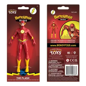 Flexible figurine Noble Collection DC Comics Bendyfigs Flash image-1