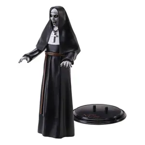 Flexible collection figurine the nun bendyfigs valak the nun Noble Collection image-1