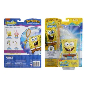 Flexible SpongeBob action figure Noble Collection Bendyfigs Spongebob image-1
