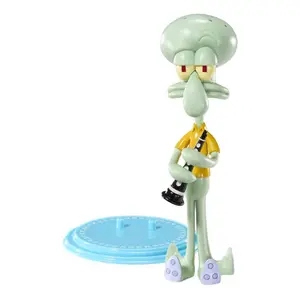 Sponge Bob action figure Noble Collection Bob l´éponge Bendyfigs Squidward image-0