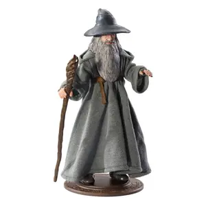 Lord of the Rings flexible figure Noble Collection Bendyfigs Gandalf image-0