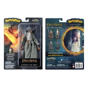 Lord of the Rings flexible figure Noble Collection Bendyfigs Gandalf image-1