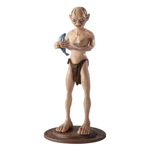 Flexible figure - Lord of the Rings Noble Collection Bendyfigs Gollum image-0